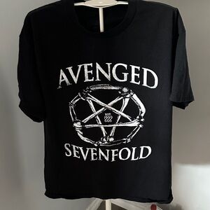Avenge Sevenfold LG Black Short Sleeve Tees